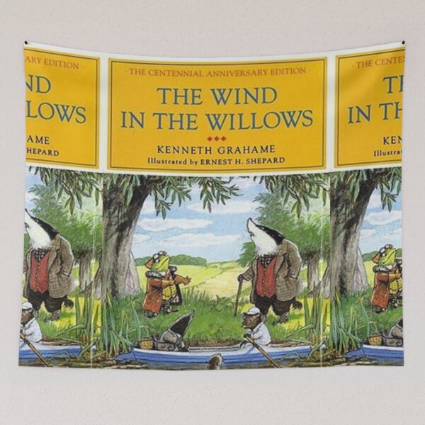 Item preview, The Wind In The Willows Classic Children's Book Cover designed and sold by PLarDesigns.