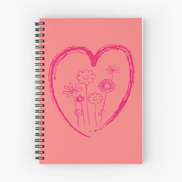 Item preview, Lindo diseño de corazón y flores de amor en ramo de primavera de jardín rosa designed and sold by DappleDesign.