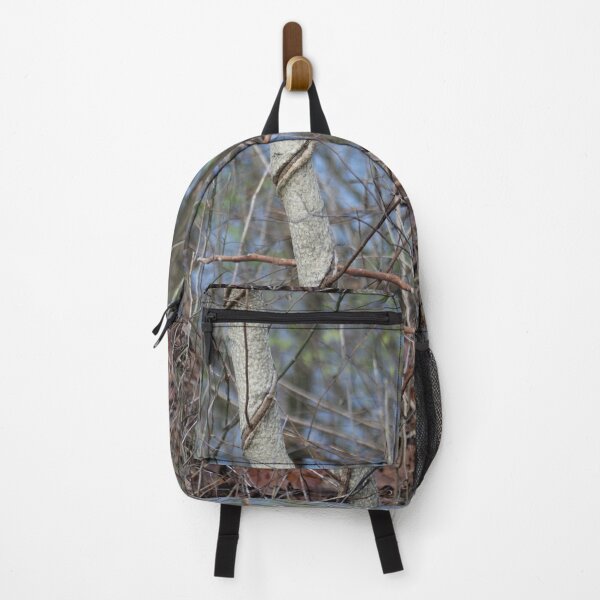 Item preview, Vine Wrapped Around Young Tree Trunk In The Fall designed and sold by Sarah Tepe.