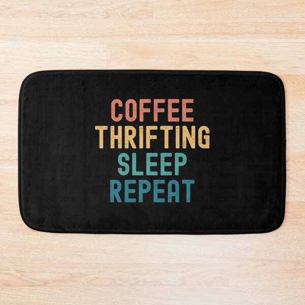Item preview, Coffee Thrifting Sleep Repeat - Funny Thrifting & Coffee Gift designed and sold by kindxinn.