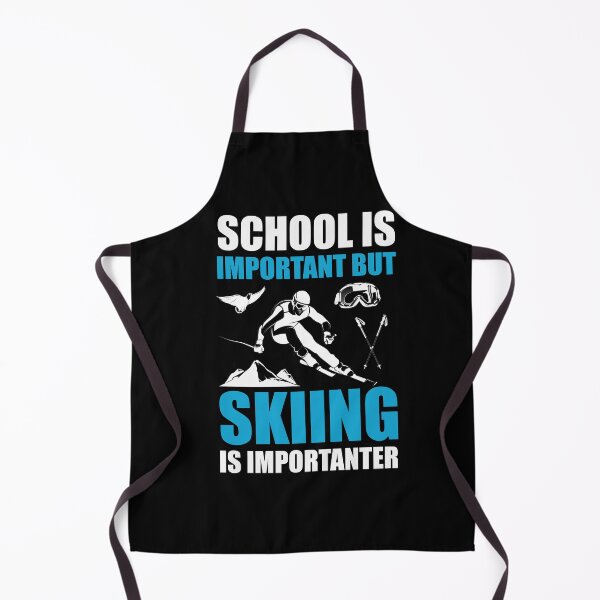 Item preview, School Is Important But Skiing Is Importanter designed and sold by Yallwofunart.