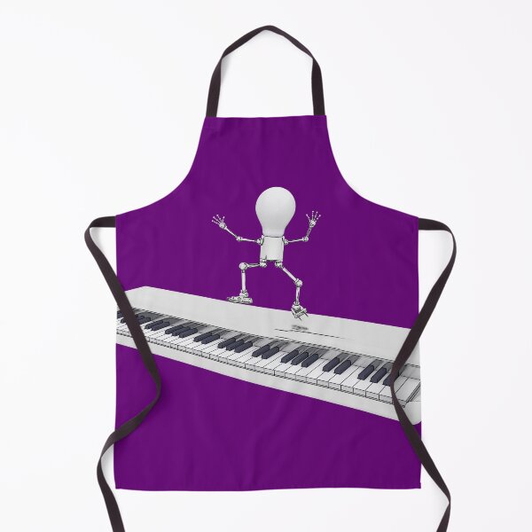 Item preview, Lightbulbs figure dances on a keyboard designed and sold by MIRO3D.