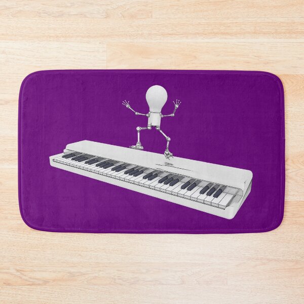 Item preview, Lightbulbs figure dances on a keyboard designed and sold by MIRO3D.