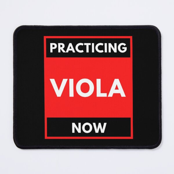 Item preview, PRACTICING VIOLA NOW - red designed and sold by Musicianst0re.