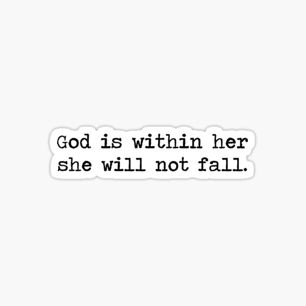 Christian Quote Sticker