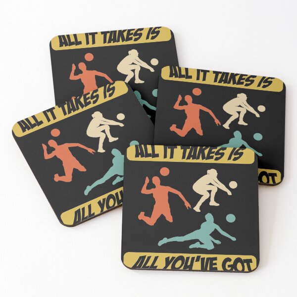 Item preview, All it takes is all you got  Beach Volleyball Player Lover  designed and sold by Rzelemenz.