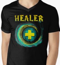 Warcraft - Healer Men's V-Neck T-Shirt