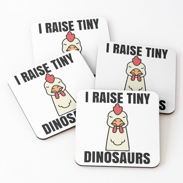 Item preview, I Raise Tiny Dinosaurs Chicken Farmer designed and sold by Club7Studios.