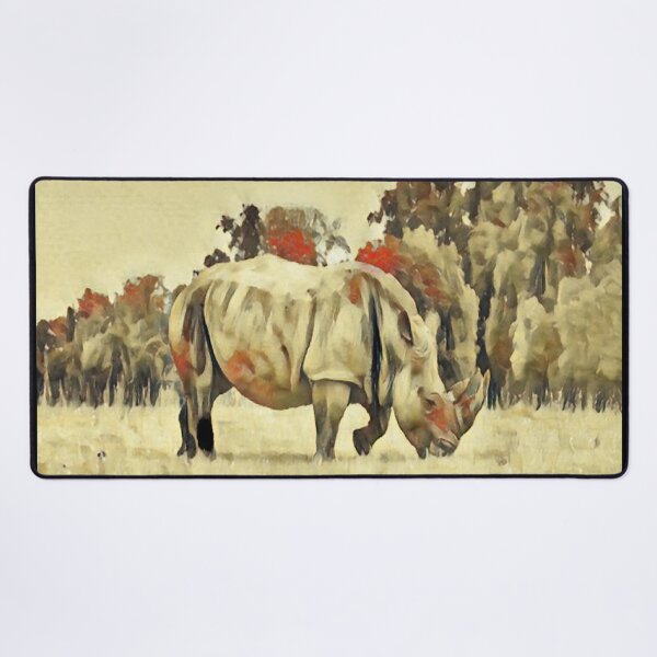 Item preview, Rhino Watercolor Picture designed and sold by ramazis.