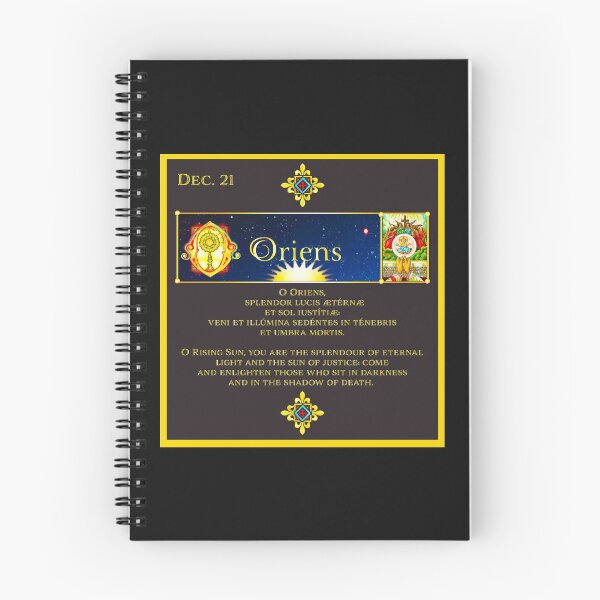 Item preview, O Oriens (O Rising Sun) Advent Antiphon Illuminated designed and sold by JamesKentRidley.