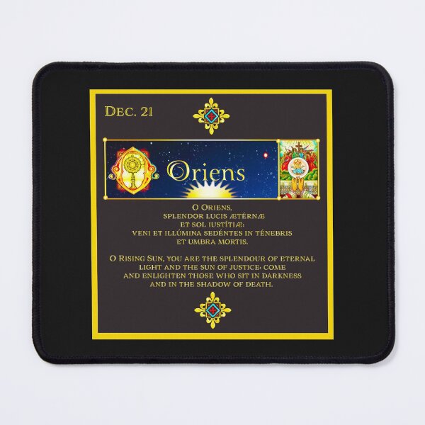 Item preview, O Oriens (O Rising Sun) Advent Antiphon Illuminated designed and sold by JamesKentRidley.