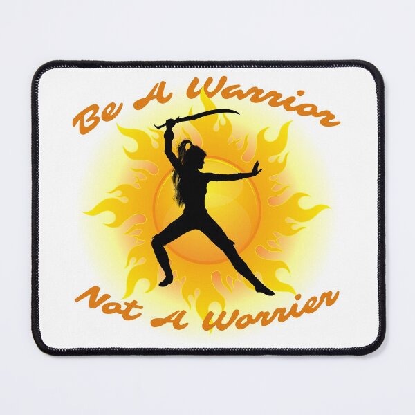 Item preview, Be A Warrior Not A Worrior designed and sold by Eranthe Bernardo.