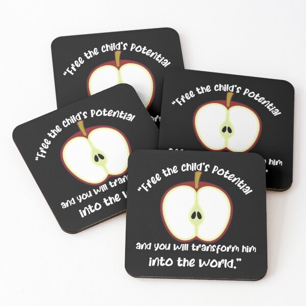 Item preview, “Free the child’s potential , Montessori quote, Quotes By Famous People designed and sold by TeyMank.