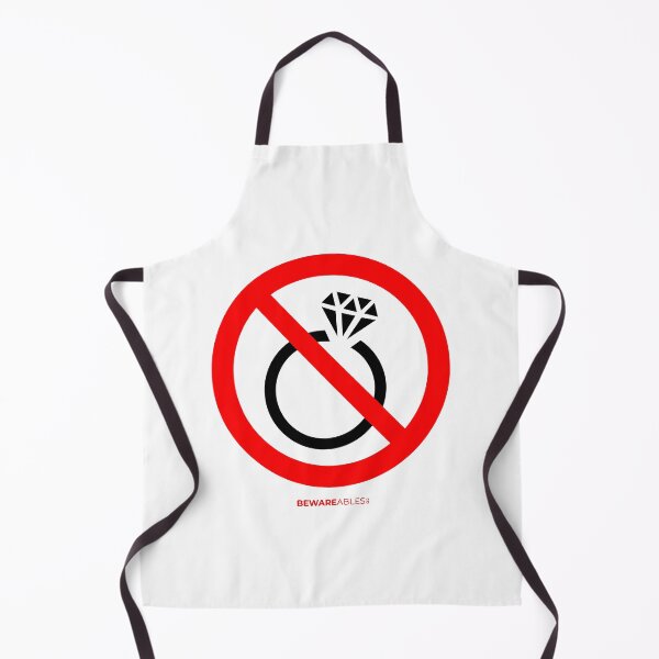 Item preview, No ring for you funny sign designed and sold by BEWAREables.