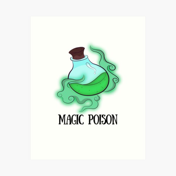 Aperçu de l'œuvre Poison magique magique | Magie du poison créée et vendue par araeesha0315.