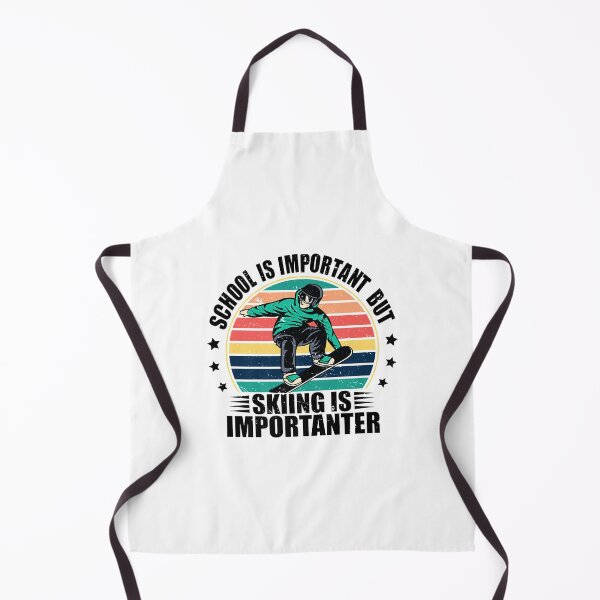 Item preview, School Is Important But Skiing Is Importanter ski lover designed and sold by keithldavis.