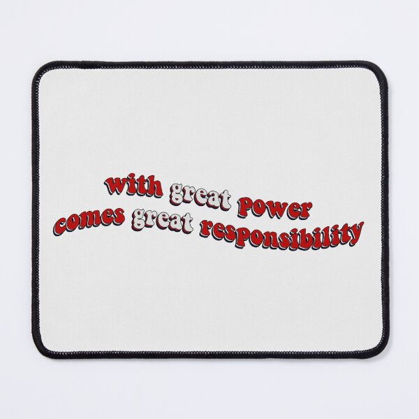 Item preview, With Great Power Comes Great Responsibility designed and sold by Rachel Grace.