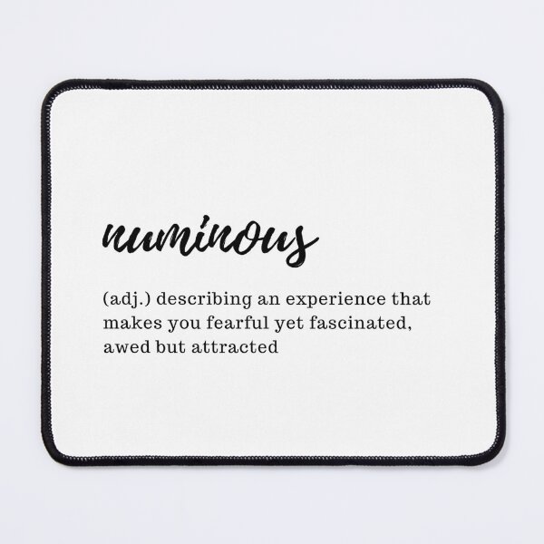 Item preview, numinous - describing an experience that makes you fearful yet fascinated, awed but attracted designed and sold by designair.
