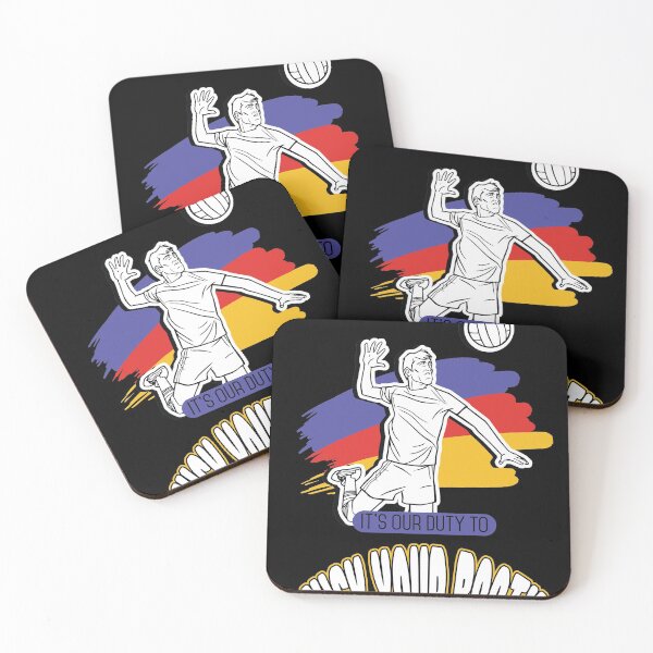 Item preview, It s  our Duty to Kick your Booty Beach Volleyball Player  designed and sold by Rzelemenz.
