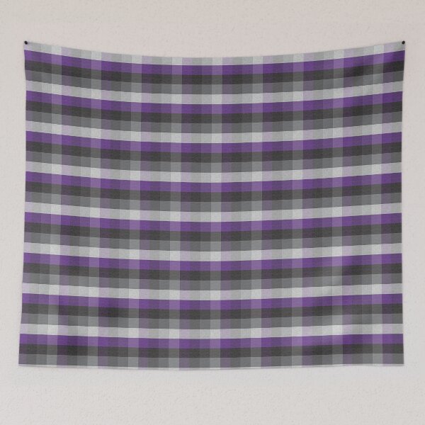 Item preview, Ace Pride Plaid 2 designed and sold by spaceacedesigns.