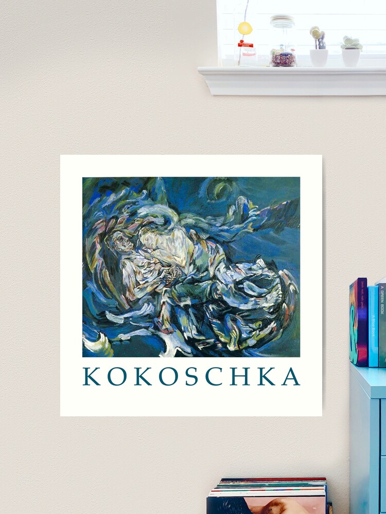Oskar Kokoschka、Flowers、希少な額装用画集より、新品額装付 Watercolour | Kokoschka, Oskar | V&A Explore The Collections