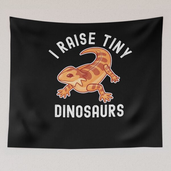 Item preview, I Raise Tiny Dinosaurs Bearded Dragon designed and sold by Club7Studios.