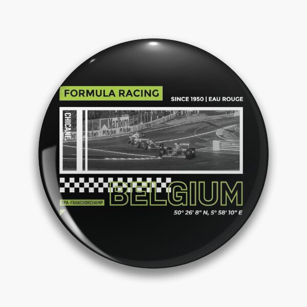 Item preview, Belgium Formula Racing Shirt designed and sold by ginokelleners.