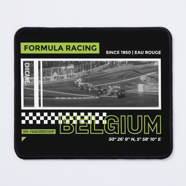 Item preview, Belgium Formula Racing Shirt designed and sold by ginokelleners.