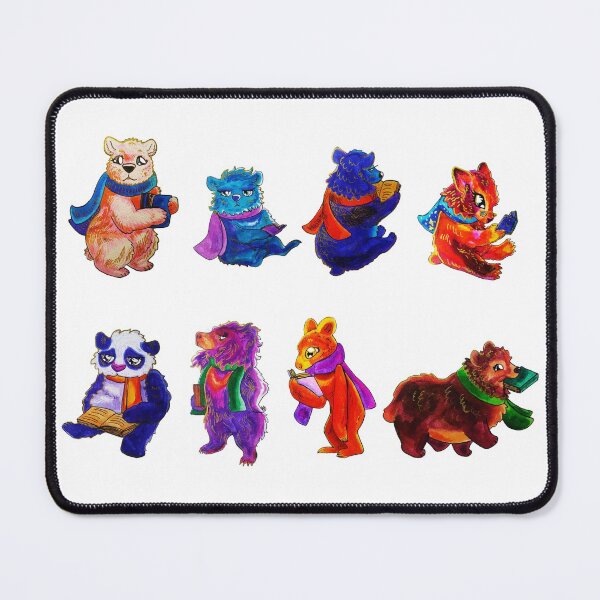 Item preview, Bookish Bears designed and sold by Brooksie Fontaine.