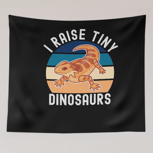 Item preview, I Raise Tiny Dinosaurs Bearded Dragon designed and sold by Club7Studios.
