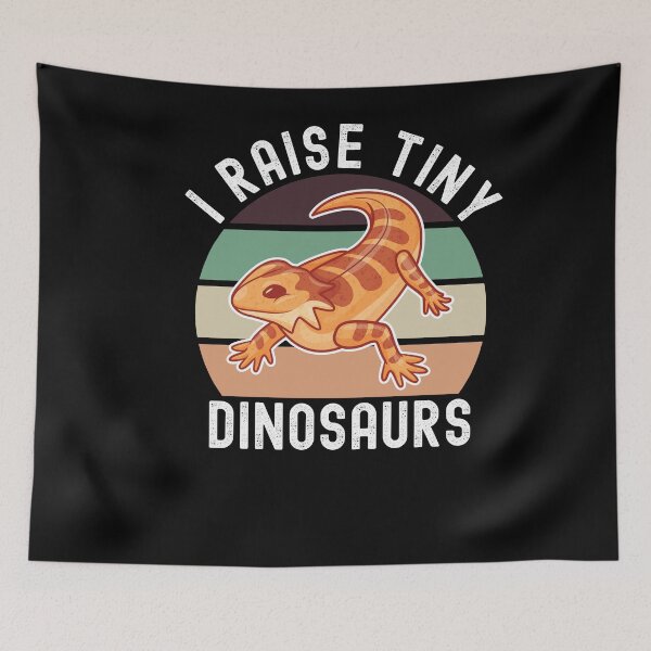 Item preview, I Raise Tiny Dinosaurs Bearded Dragon designed and sold by Club7Studios.
