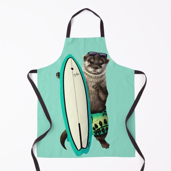 Item preview, Surfer otter designed and sold by Mehu.