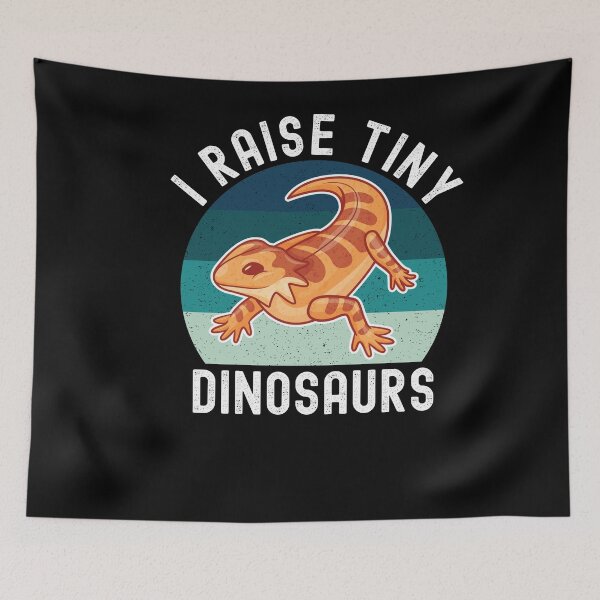 Item preview, I Raise Tiny Dinosaurs Bearded Dragon designed and sold by Club7Studios.
