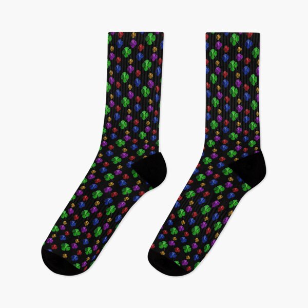 Item preview, Colored Lucky Four Leaf Clover designed and sold by GoPublicTeam.