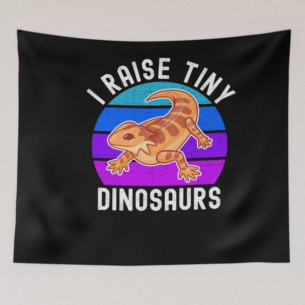 Item preview, I Raise Tiny Dinosaurs Bearded Dragon designed and sold by Club7Studios.