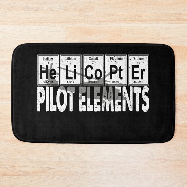 Item preview, Funny Distressed Helicopter Aviation Pilot |Chemistry Style For Helicopter Mechanic & Pilots designed and sold by YAHIA-14.