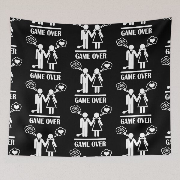 Item preview, Funny Programmer Love Wedding Girlfriend Game Over Boyfriend Work Home Sleep Life C++ Python Love Art Design Happy Apparel Essential Inspiration Joy Mood designed and sold by DesignByHeartUK.