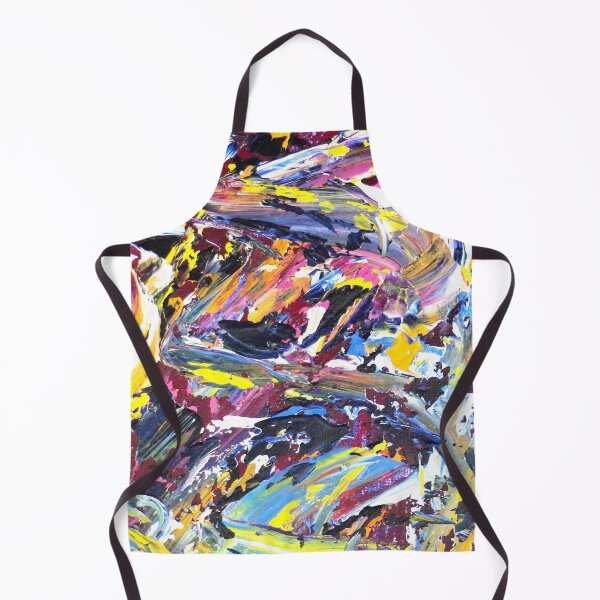 Item preview, Rainbow Abstract Art with Acrylic Paint designed and sold by Kitslam Art.