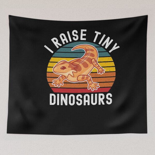 Item preview, I Raise Tiny Dinosaurs Bearded Dragon designed and sold by Club7Studios.