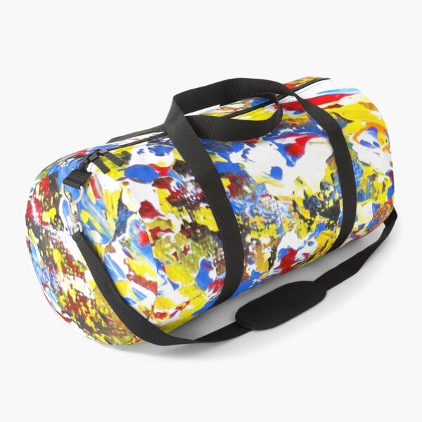 Item preview, Red, yellow and blue Abstract Art designed and sold by Kitslam Art.