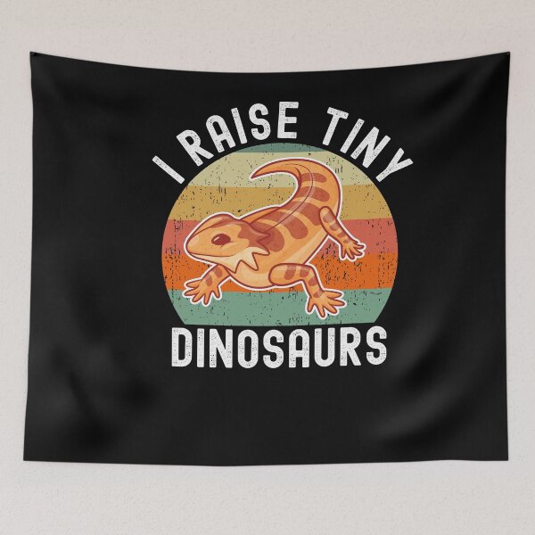 Item preview, I Raise Tiny Dinosaurs Bearded Dragon designed and sold by Club7Studios.