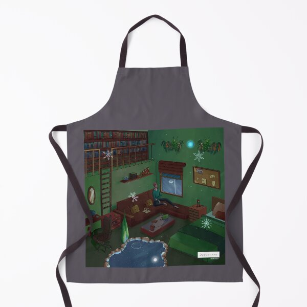Item preview, Dark room with shinning snow flakes designed and sold by croscreates.