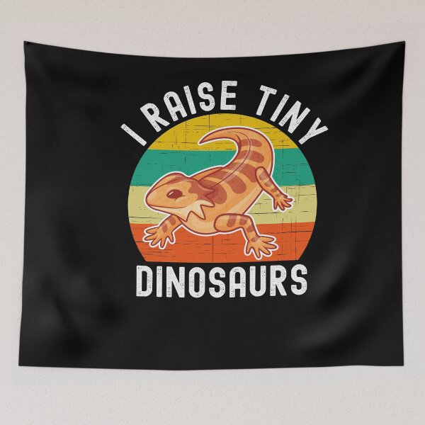 Item preview, I Raise Tiny Dinosaurs Bearded Dragon designed and sold by Club7Studios.