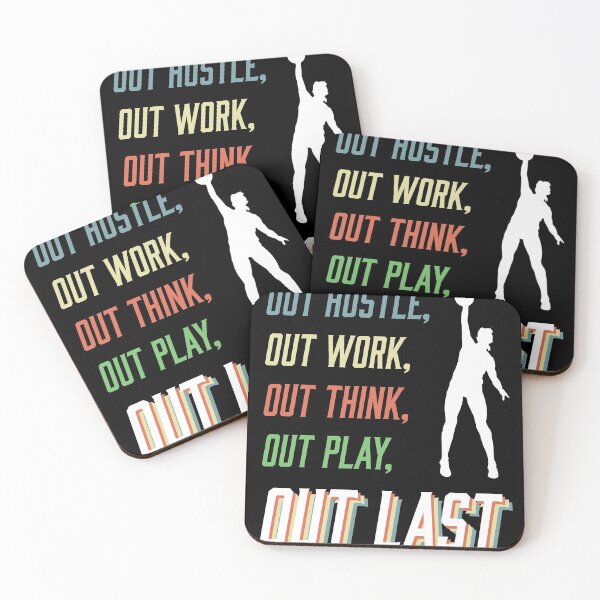 Item preview, Out Hustle Out Work Retro  Beach Volleyball Player Lover  designed and sold by Rzelemenz.
