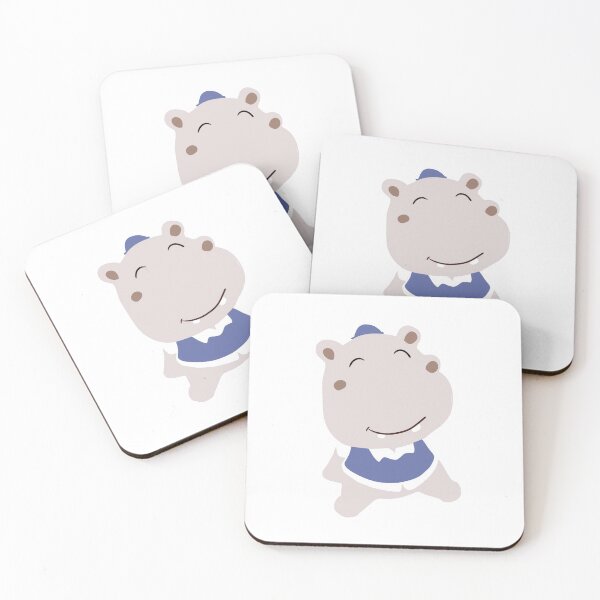 Item preview, Smiling hippo wearing shirt designed and sold by Bella510.