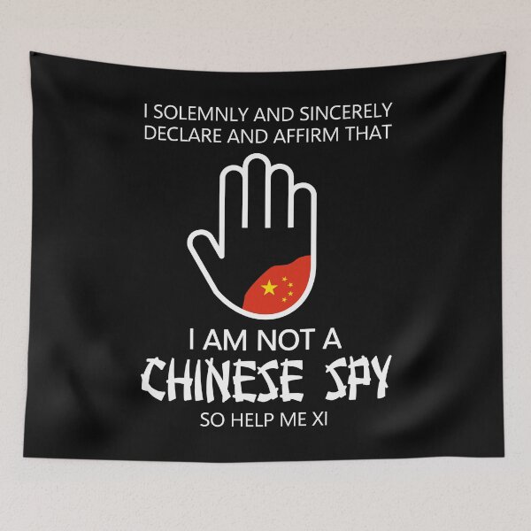 Item preview, Chinese Spy Oath Swear 1412 designed and sold by TheAplus.