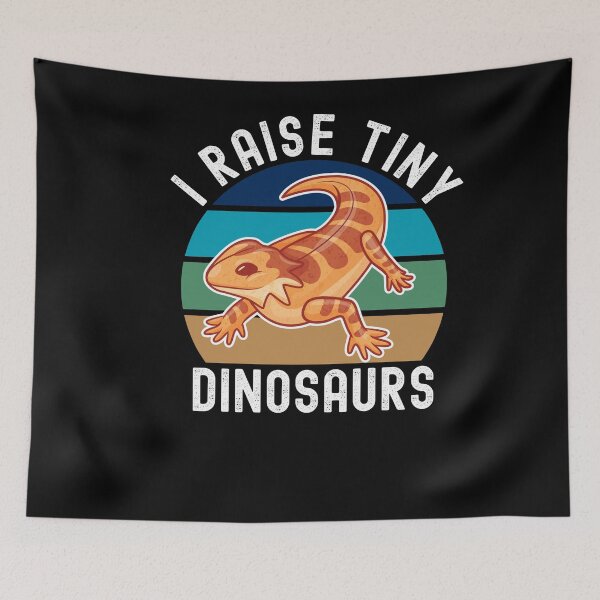 Item preview, I Raise Tiny Dinosaurs Bearded Dragon designed and sold by Club7Studios.
