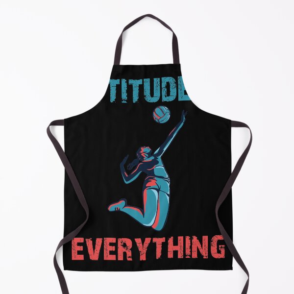 Item preview, Attitude Is Everything Retro Beach Volleyball Player Quote  designed and sold by Rzelemenz.