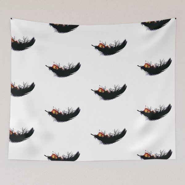 Item preview, Feather Smoke Burn Art Soft Happy Life Apparel Essential Motivation Inspiration Joy Mood designed and sold by DesignByHeartUK.
