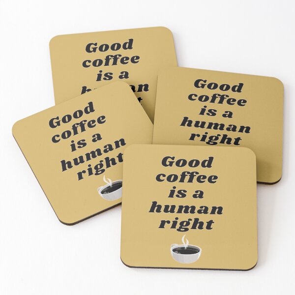 Item preview,  coffee is a human right  designed and sold by Anoirshop ⭐⭐⭐⭐⭐.